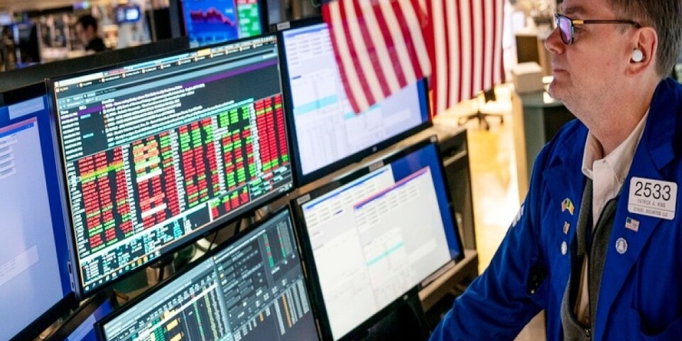 Wall Street avslutade handelsveckan med stigande kurser. Arkivbild.