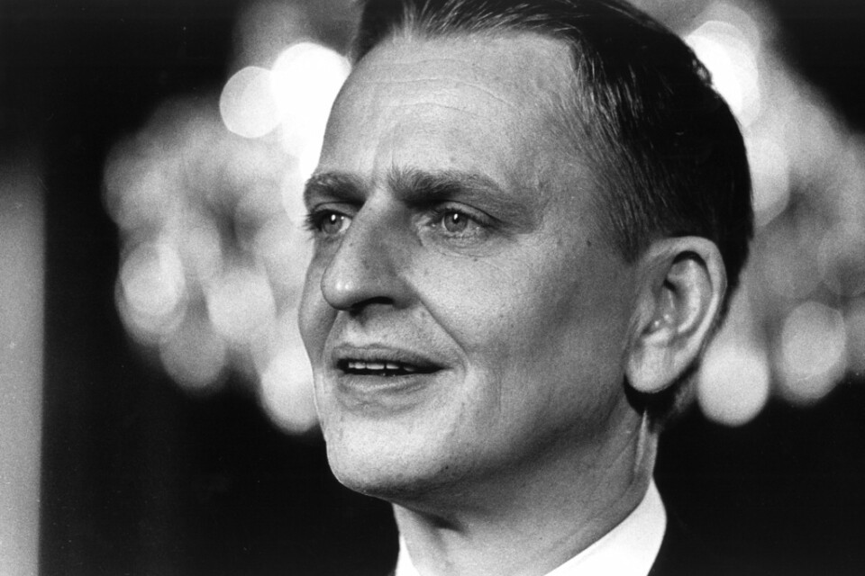 Olof Palme 1969. Arkivbild.