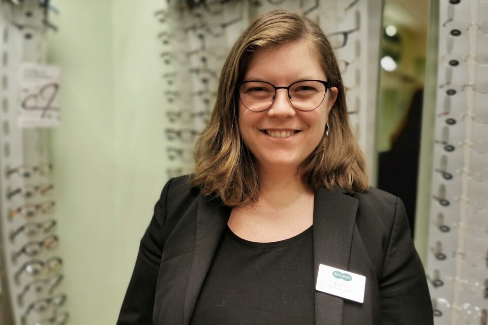 Evelina Bengtsson från Finja åker till Tanzania med insamlade glasögon. Foto: Privat