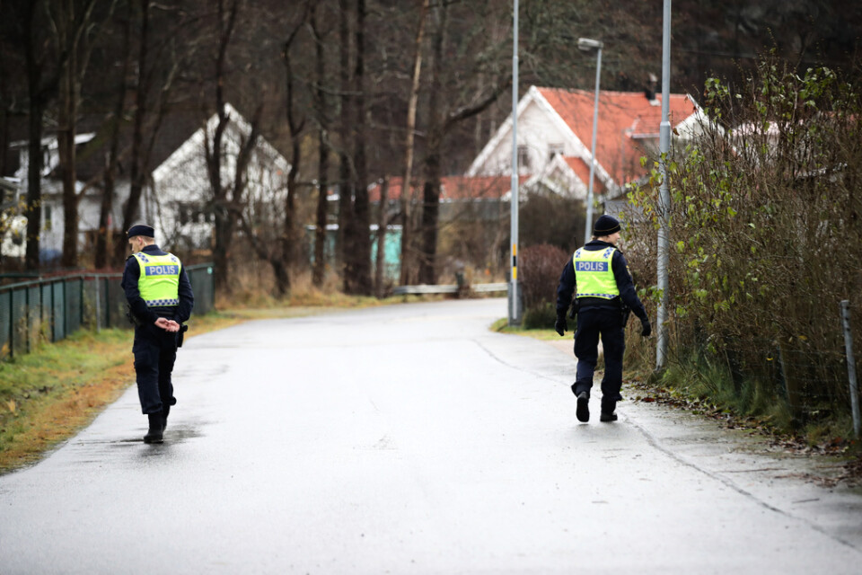 Polisen söker i ett allt större område efter den försvunna 17-åringen i Uddevalla. Bilden togs tidigare i veckan.