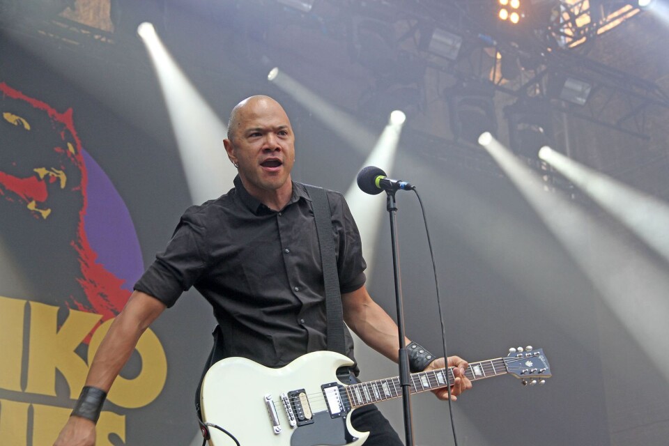 Danko Jones, sångare och gitarrist i gruppen med samma namn.
