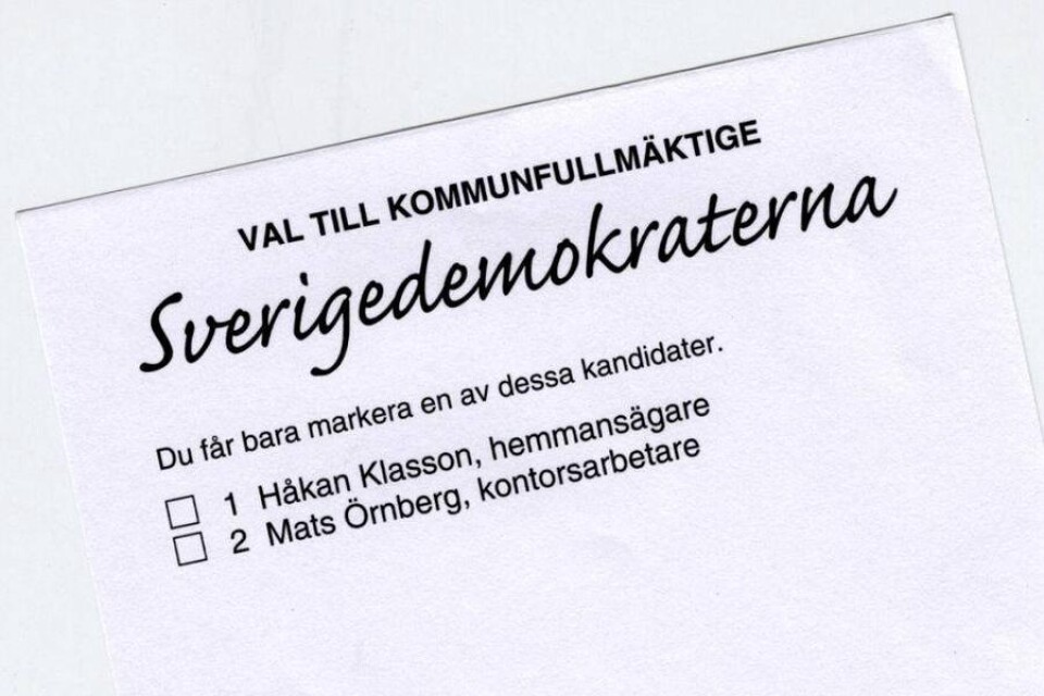 Mats Örnberg ställde upp före valet. Men han hoppar av när han blev vald.