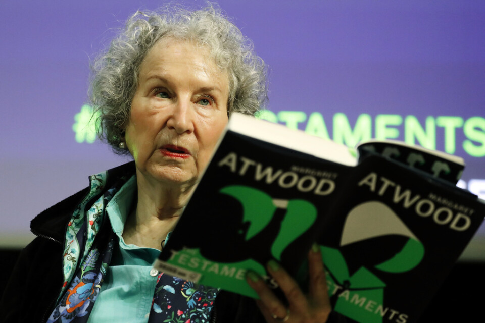 Författaren Margaret Atwood är en av donatorerna till nya Carol Shields-priset. Arkivbild.