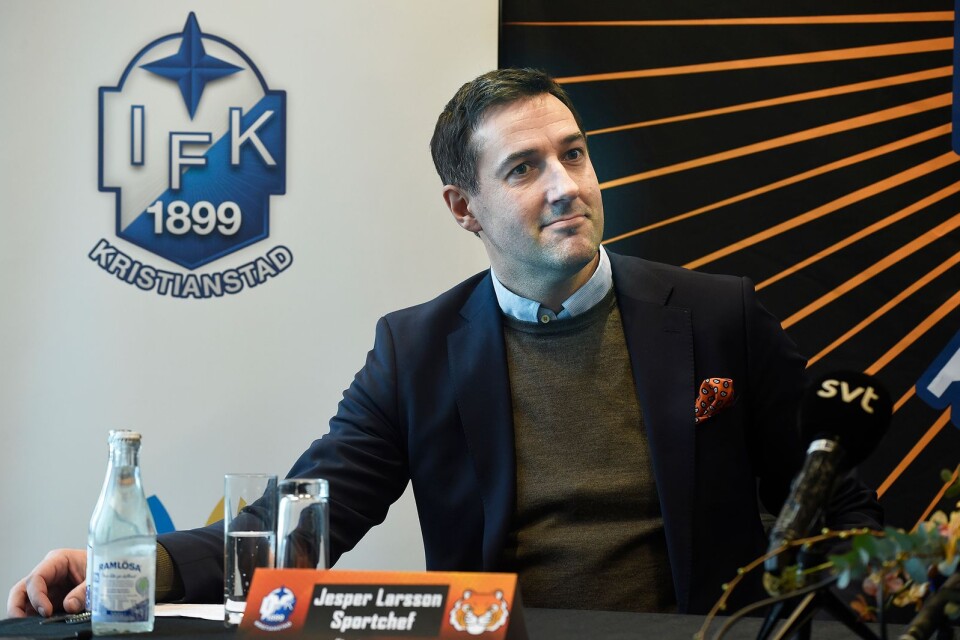 Jesper Larsson, sportchef i IFK Kristianstad.