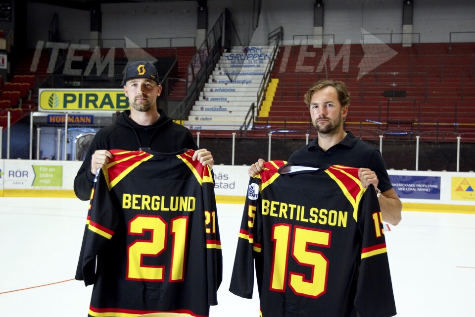 Patrik Berglund och Simon Bertilsson är klara för Brynäs.