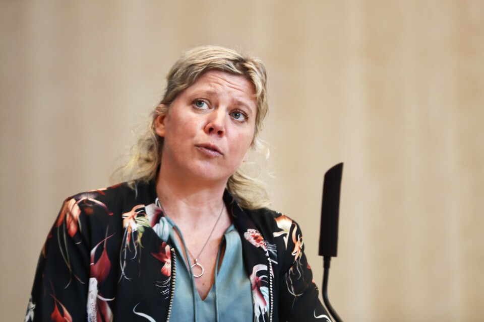 Anna Thore (S) ordförande Kalmarsunds gymnasieförbund.