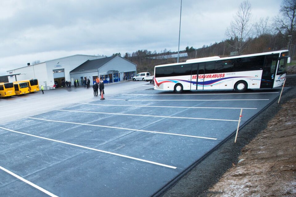Bergvara bussdepå Broby
