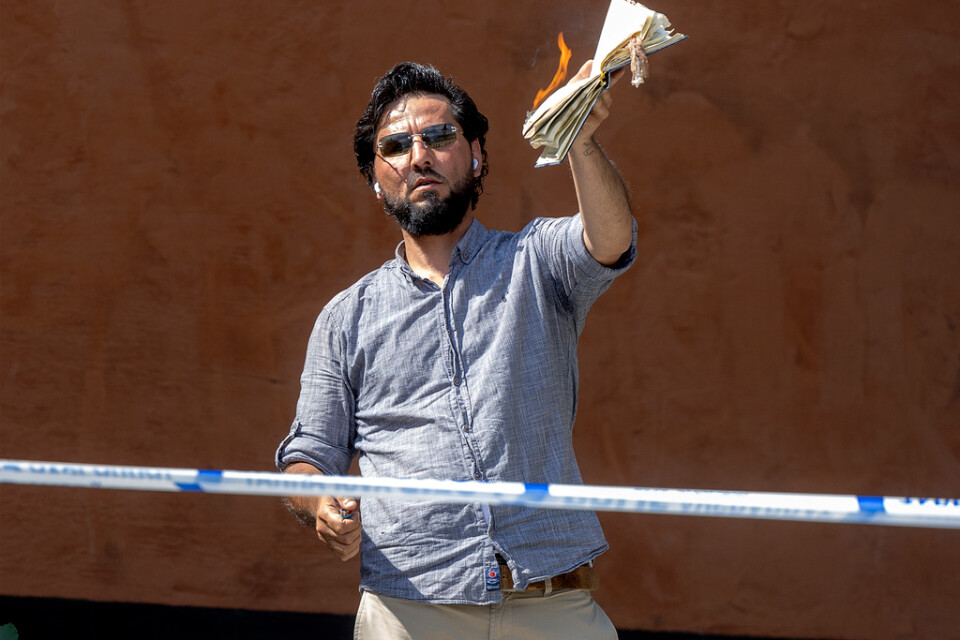 I slutet på juni brände Salwan Momika en koran utanför Stockholms moské på Medborgarplatsen.