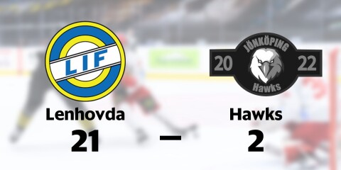 Lenhovda vann mot HC Hawks