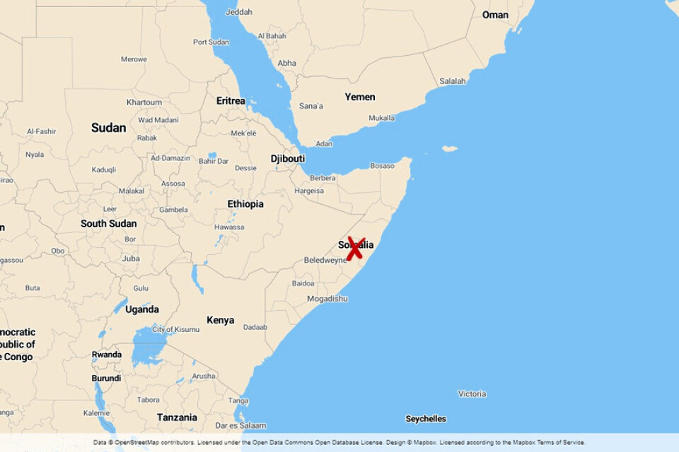 Den halvautonoma regionen Galmudug i Somalia.
