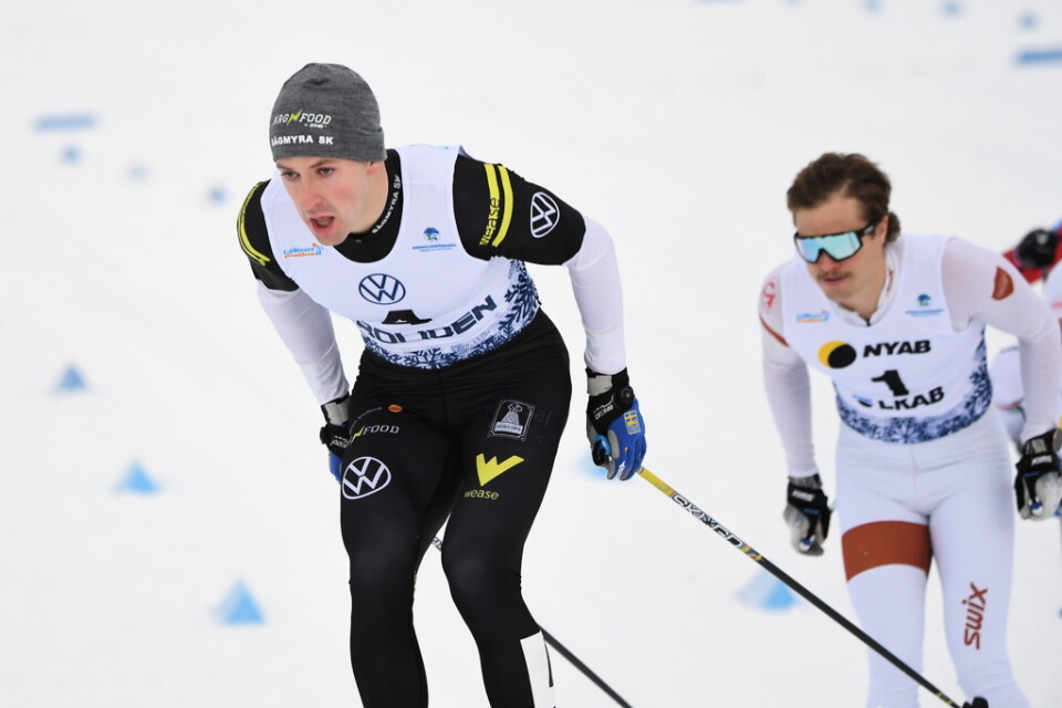 Olof Jonsson vann sprinten i Gällivare.