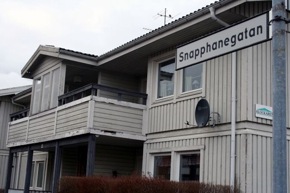 Snapphanegatan i Broby kan bli ett alternativ för bostadslösa studenter i Lund redan i höst. Arkivfoto: KATARINA BEXELL