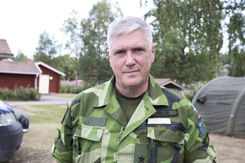 Försvarsmaktens ställföreträdande insatschef Urban Molin. Arkivbild.