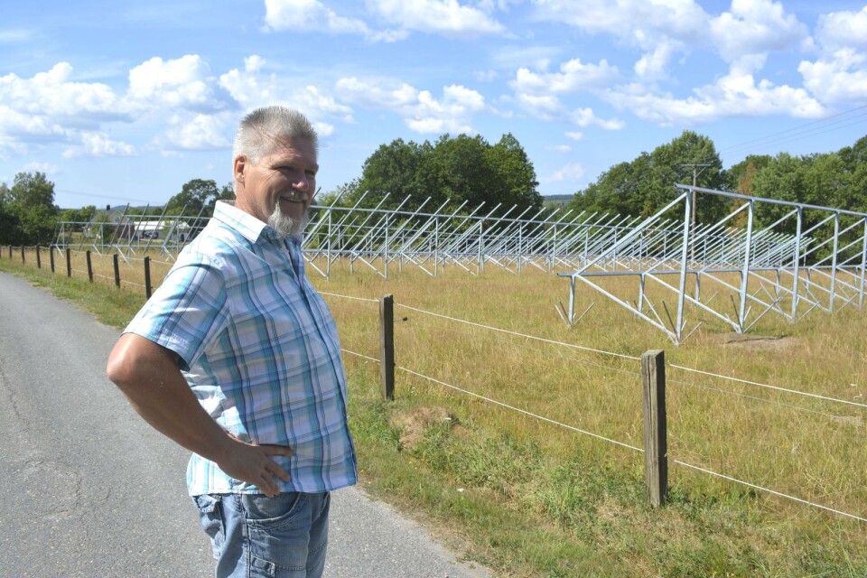Hans-Inge Reimers driver German Solar Sweden, som är en av Sveriges ledande leverantörer av solcellssystem.