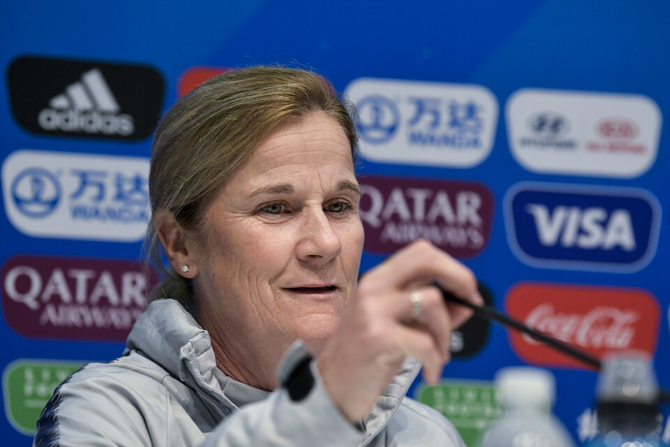 USA:s förbundskapten Jill Ellis pratade om vikten av återhämtning inför åttondelsfinalen mot Spanien. Arkivbild.
