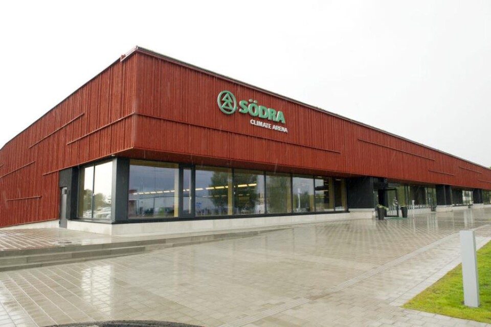 Tennishallen Södra Climate Arena i Växjö.