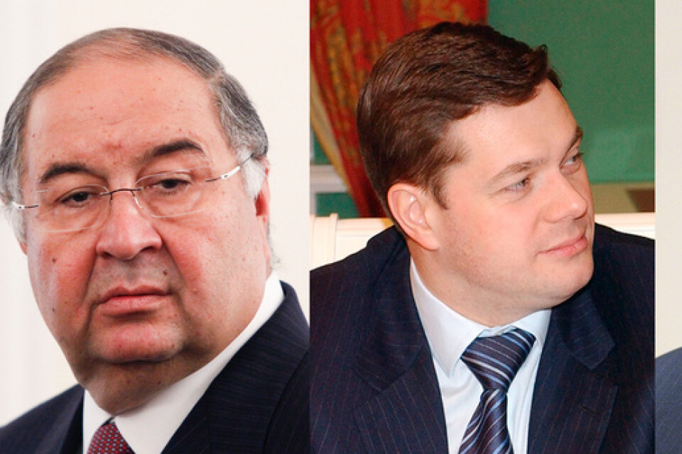 Oligarkerna Michail Fridman, Alisjer Usmanov, Aleksej Mordasjov och Igor Setjin har straffats av EU.