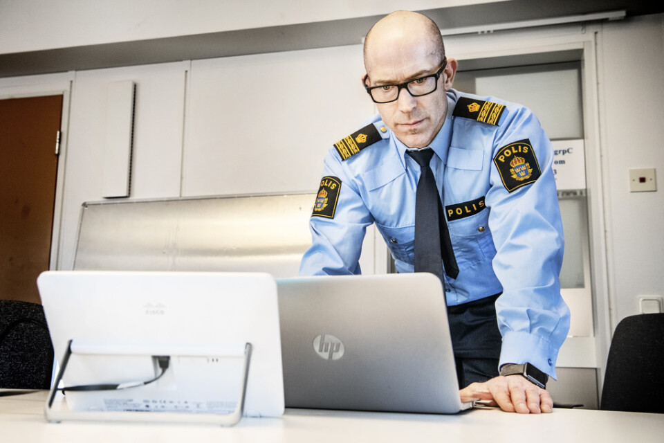 Stephan Kiernan, polischef i Stockholmspolisens norra region. Arkivbild.