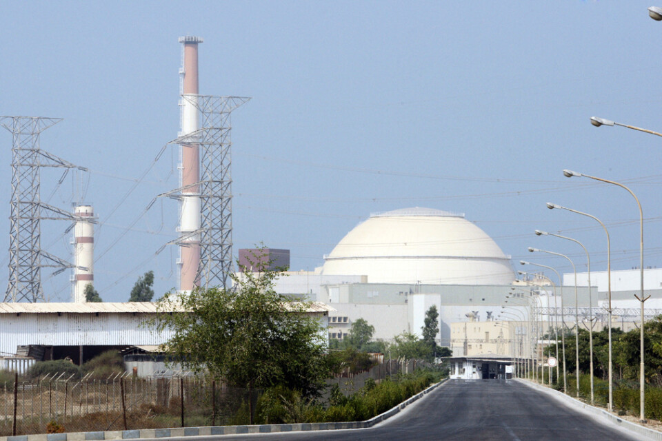 Irans i dag enda kärnkraftverk, Bushehr. Arkivbild.