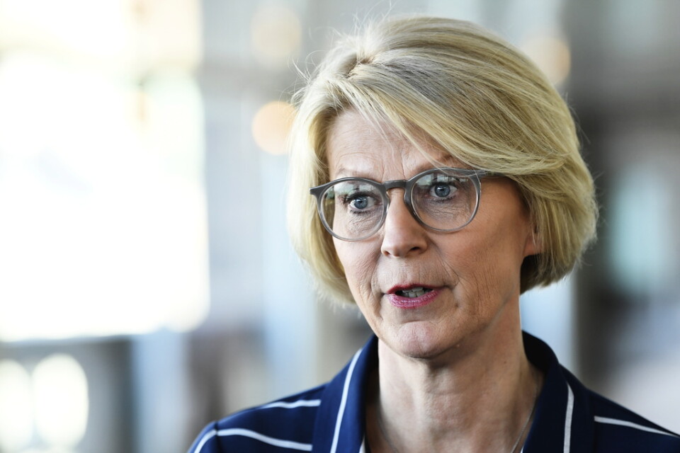 Elisabeth Svantesson, ekonomisk talesperson för Moderaterna. Arkivbild