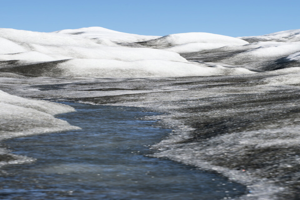 FN varnar för att isen på Grönland kan smälta till rekordlåga nivåer. Arkivbild.