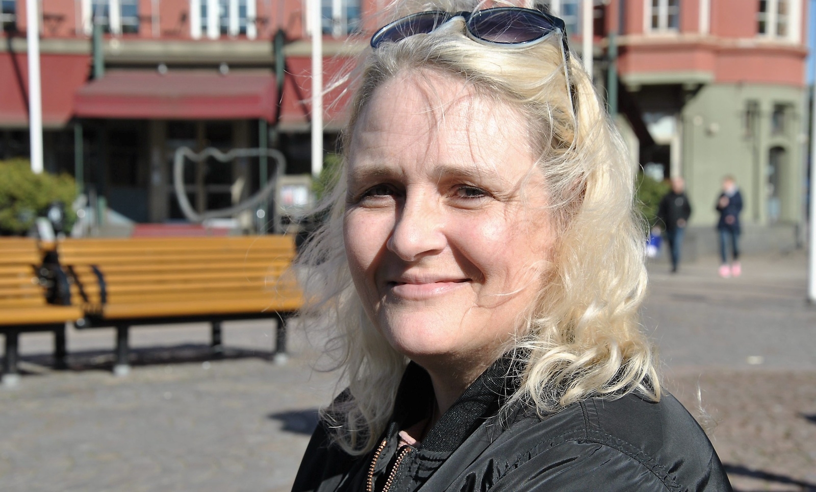 Årets Vardagshjälte, kandidat nr 5 är Ingela Hansson, som driver Hemlösas förenning i Hässleholm.
Foto: Maja Ögren Andersson