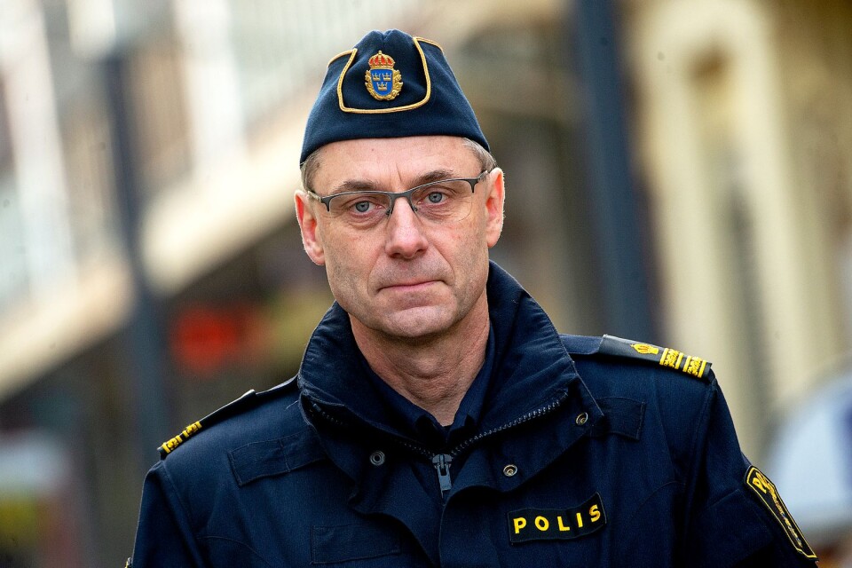 Lokalpolischef Anders Olofsson, Kristianstad.
