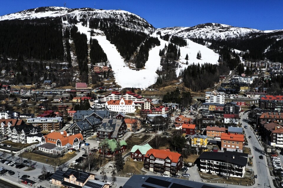 Nu stoppas after ski-verksamheten i flera skidorter. På bilden Åre. Arkivbild.
