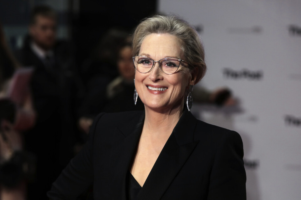 Meryl Streep är en av skådespelarna som kommer att dyka upp i den kommande Netflix-filmen "The prom". Arkivbild.