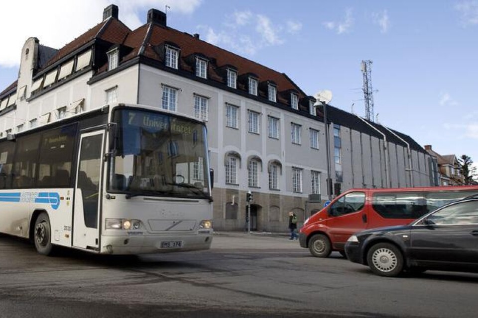Fler kronobergare valde bussen förra året. arkivfoto: Lena Gunnarsson