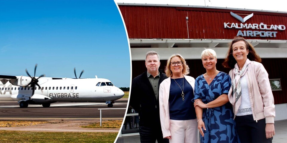 M vill göra Kalmar Öland Airport till permanent beredskapsflygplats