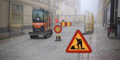 Därför stängs centrala Kalmargatan av: ”Vet inte vad som finns i marken”