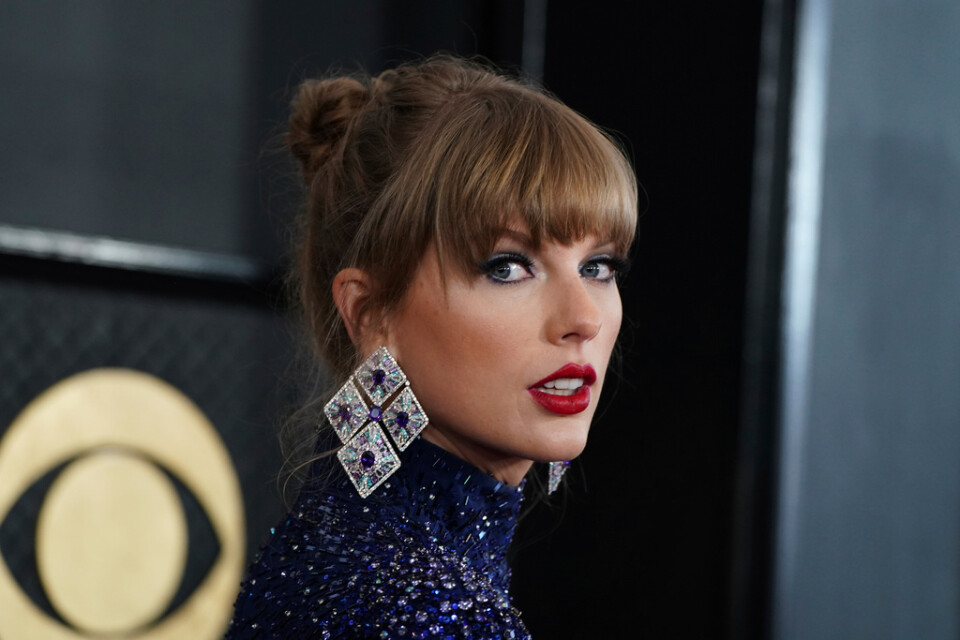 Taylor Swift i samband med Grammy-galan i Los Angeles tidigare i år.