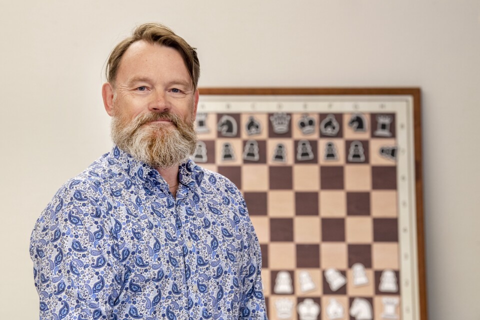 Håkan Jalling, ordförande i Sveriges Schackförbund.
