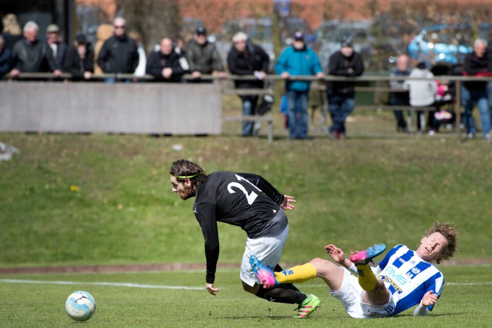 Det blev en tung smäll för IFK Karlshamn borta mot Älmeboda/Linneryd.
