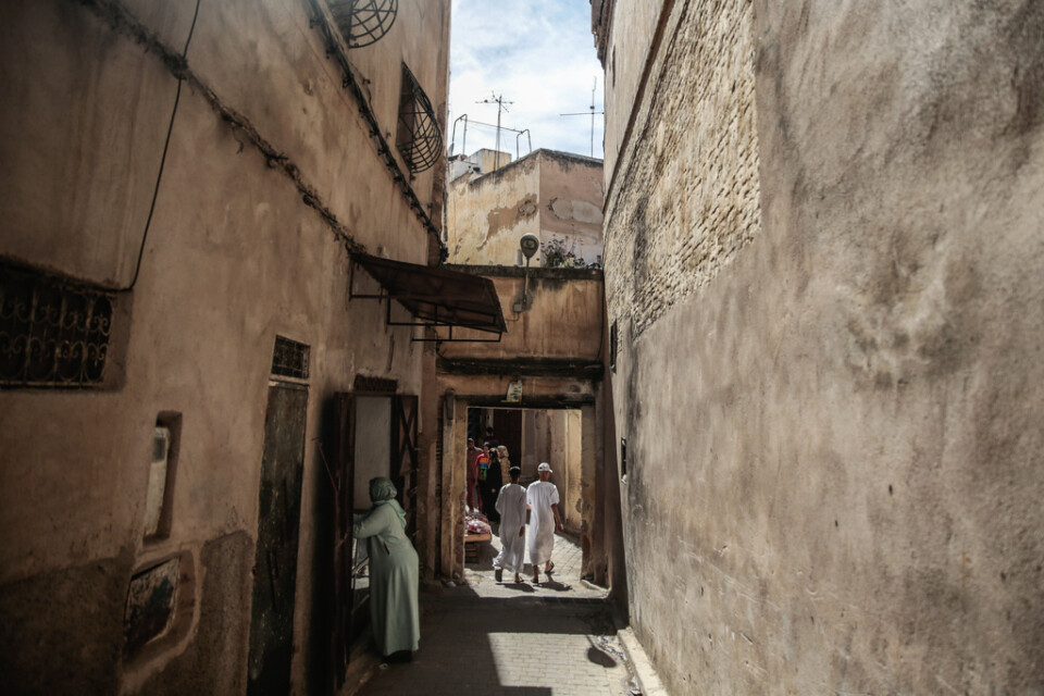 Det blir inga visningar av filmen "The Lady of Heaven" i Marocko. Bilden är från Unescos världsarv Fès. Arkivbild.