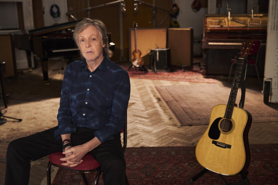 Paul McCartney har spelat in mycket musik i Abbey Road-studion. I en dokumentär av hans dotter Mary berättar han om arbetet. Pressbild.