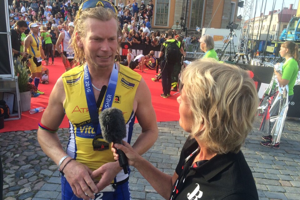Andreas Gustafsson är Sveriges meste Ironman. På lördag gör han sitt 60:e lopp.
