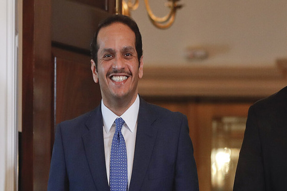 Qatars utrikesminister Mohammed bin Abdulrahman al-Thani. Arkivbild.