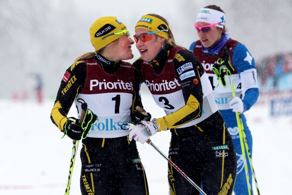 De dubbla UIF-medaljerna vid sprint-SM i Örebro 2015 är ett av Hanna Falks finaste minnen av Maria Nordströms tid i klubben.