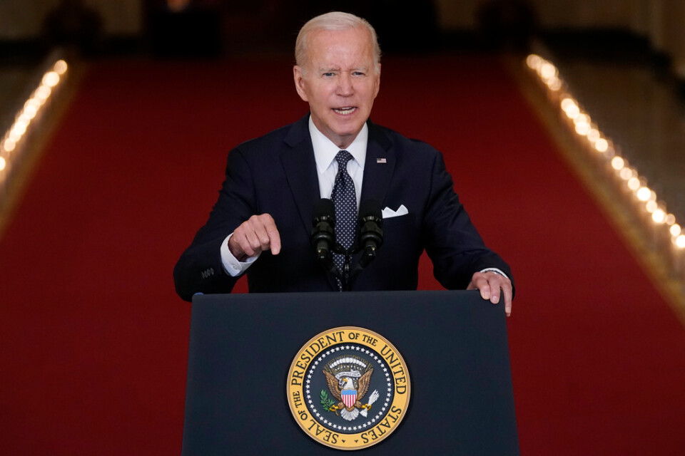 USA:s president Joe Biden höll ett känsloladdat tal till nationen på torsdagskvällen där han vädjade till kongressen om att skärpa landets vapenlagar.