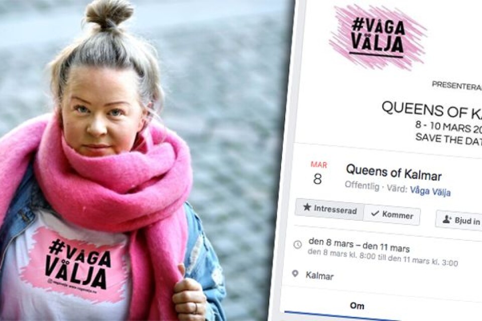Alexandra Durne, en av initiativtagarna till tredagarsfestivalen Queens of Kalmar.