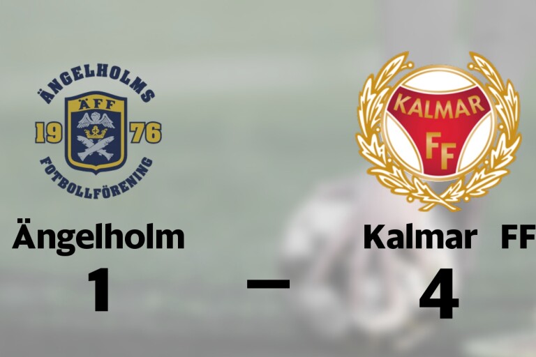Kalmar FF toppar tabellen efter seger