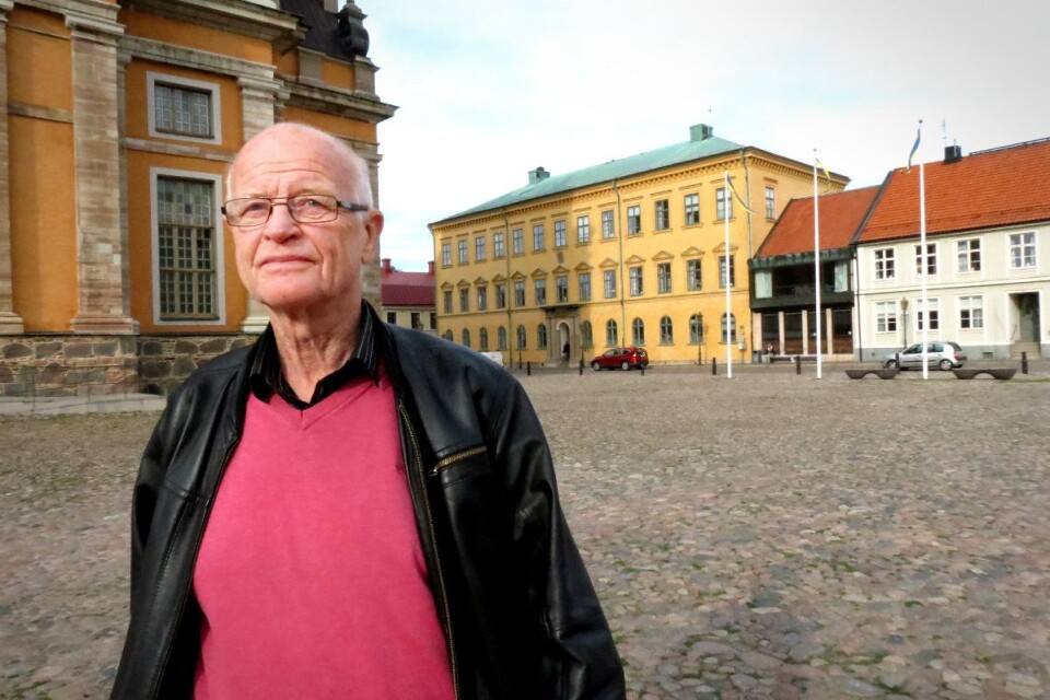 Göran Häggfors, ordförande för Kalmaravdelningen av Föreningen Norden.