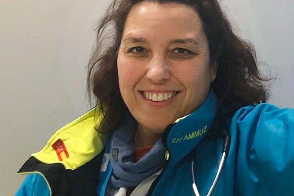 Rakel Merlo jobbar som akutläkare vid ambulansorganisationen Summa 112 i Madrid. Hon är rädd för vad som väntar på jobbet och ska "absolut" delta i strejken.