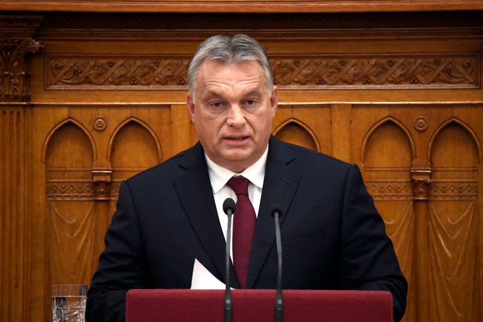 Ungerns premiärminister, Viktor Orban.