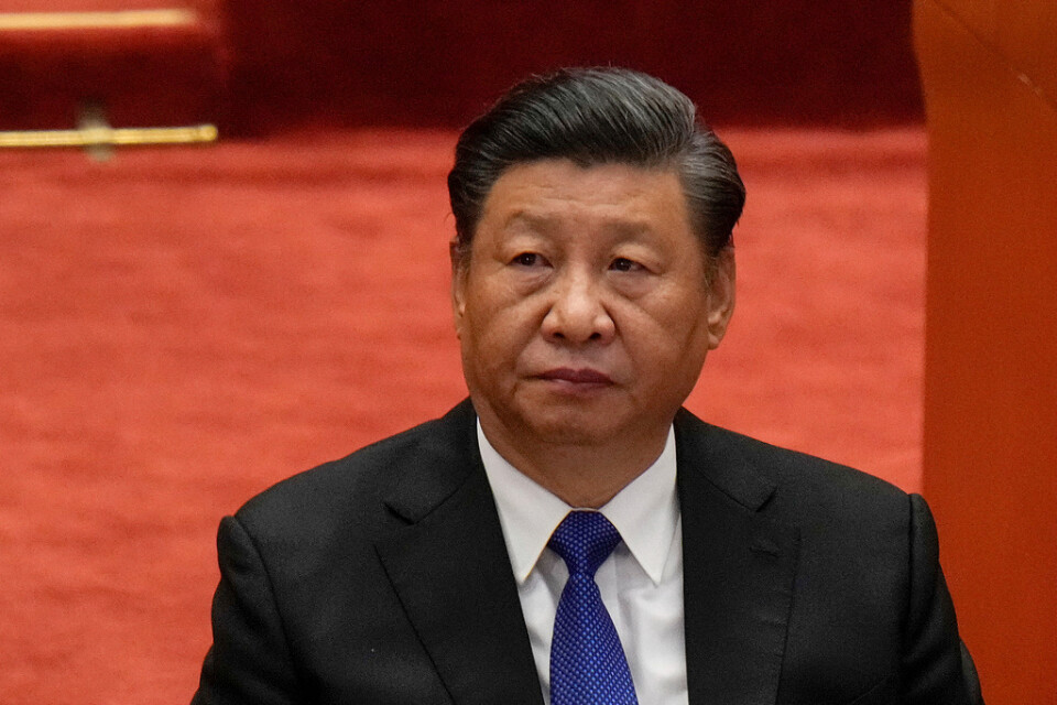 Kinas president Xi Jinping. Bild från i oktober.