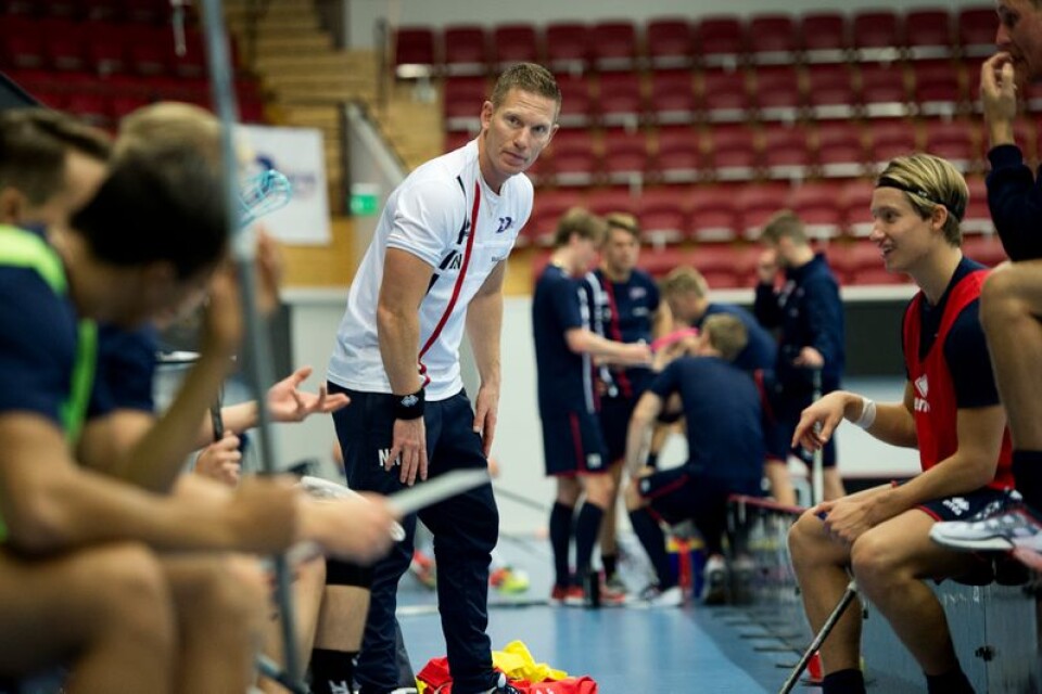 Niklas Nordén är nöjd med hur hans Växjö Vipers spelar för tillfället.