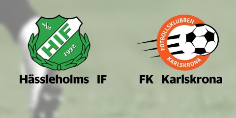 Hässleholms IF vann mot FK Karlskrona