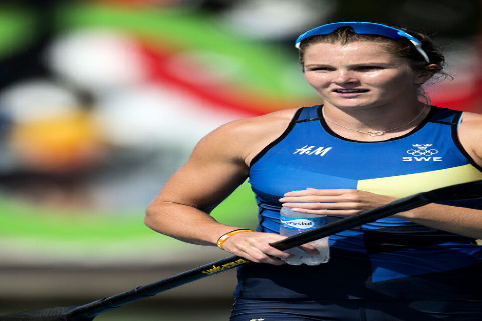 Linnea Stensils räckte inte till i semifinalen på K1 200 meter under kanot-VM i Ungern. Arkivbild.